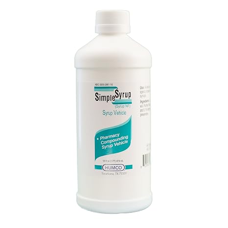 266116001 Simple Syrup, 16oz