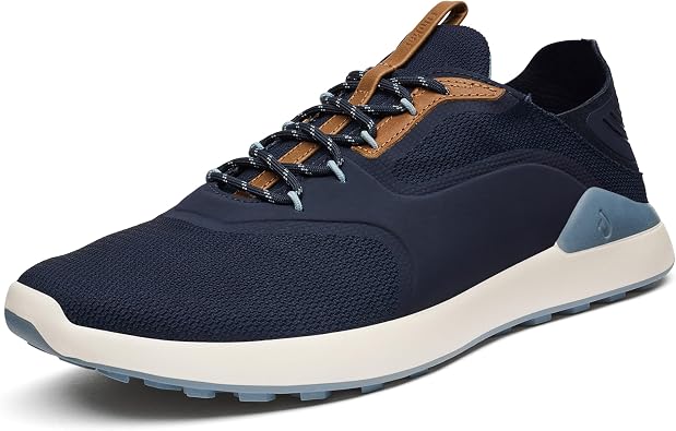 OLUKAI Kaanapali Mens Golf Shoes, Spikeless Golf Shoes, Water & Stain-Resistant Mesh, Lightweight & Contoured Footbed, All-Day Comfort