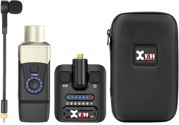 Xvive U9 Violin Wireless System with 2.4GHz Transmitter and Receiver