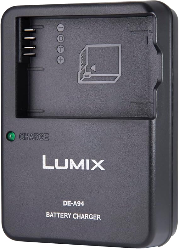 DE-A94 DEA94 Camera Charger for Panasonic: BLD10PP DMW-BLD10E DMW-BLD10PP DMW-BLD10 BLD10E Battery for DMC-G3 DMC-GF2 DMC-GX1 Charger Cord
