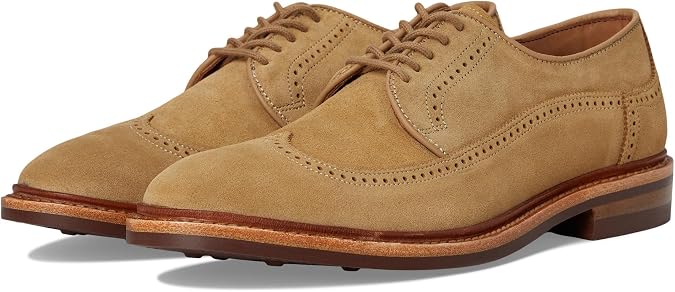Allen Edmonds メンズ Winstonmok ダービーシューズ オックスフォード, ボーンスエード。, 8.5