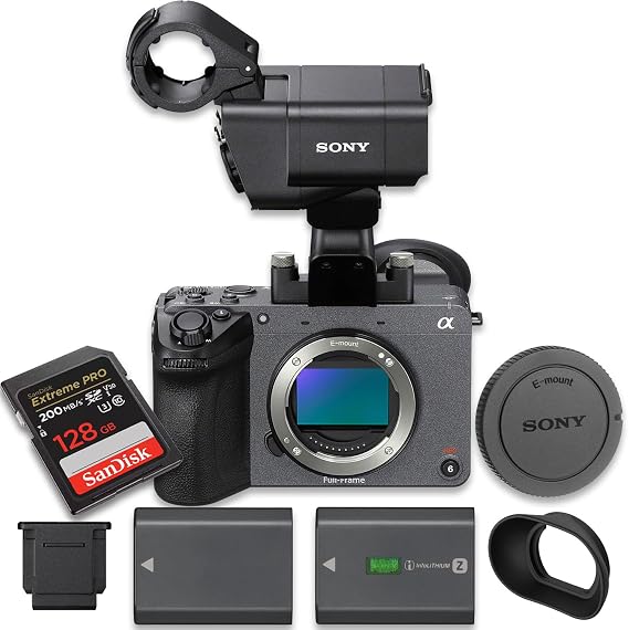 Sony FX2 Full-Frame Cinema Camera with XLR Handle, Gray (Value Bundle)