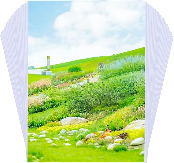 Veroave Photo Paper, 100 Sheets 6x8" Glossy Photo Paper, 180 gsm