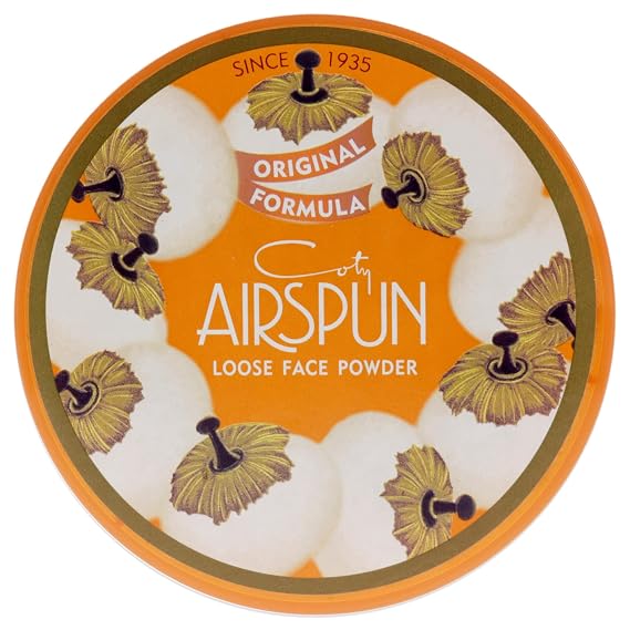 COTY AIRSPUN Face Powder, Natural Tone Loose Face Powder, Naturally Neutral, 2.3 Oz