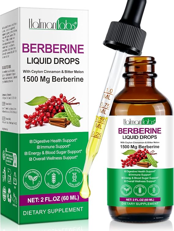 Berberine Liquid Drops Supplement
