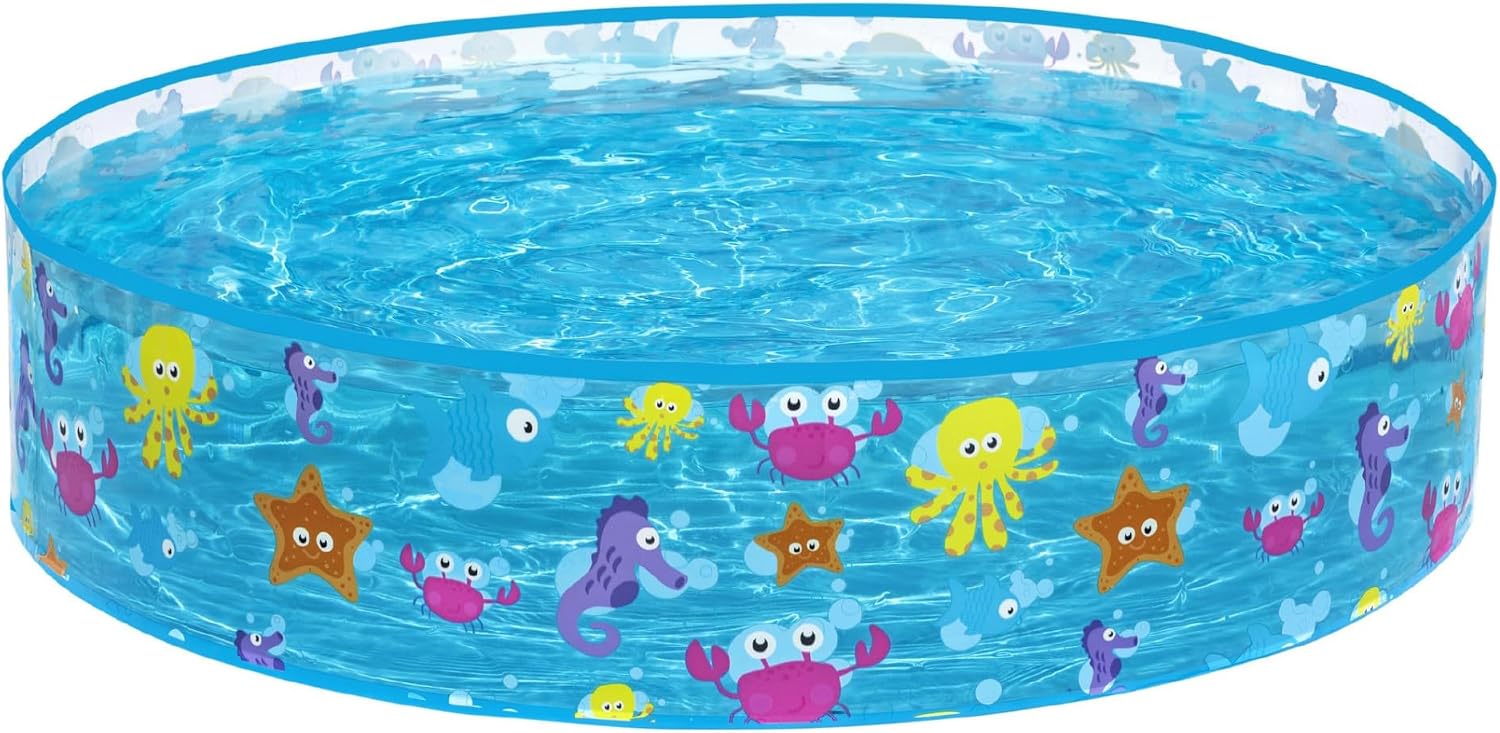 Bestway Ocean Patterned Childrens Pool 122x25cm 55028
