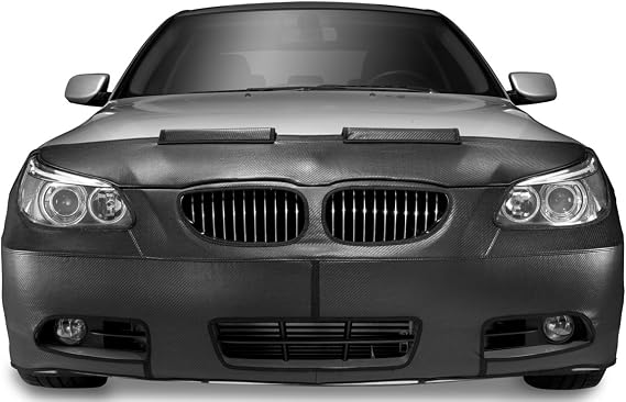 Colgan Custom Fit Original Front End Mask for Select Chevrolet Corvette Models - Carbon Fiber (Black)
