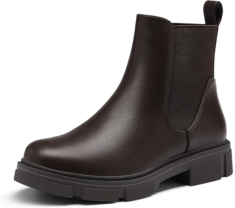 DREAM PAIRS Women's Chelsea Booties Ankle Boots