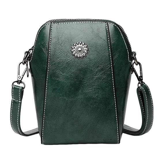 All-match Vertical Cellphone Bag, Phone Pouch Bag | 18x14cm Retro Waterproof PU Leather Bag, Phone Purse For Work, Shopping, Travel, Cards, Cash, Glasses, Keys, Passport