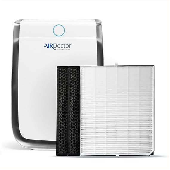 AIRDOCTOR AD3500 Air Purifier with extra 1 yr. combo pack filters bundle