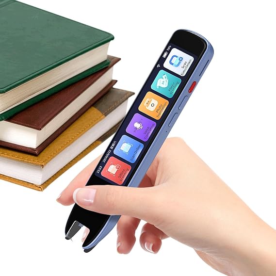 Reading Pen for Kids AI Smart Reading Portable Device | Language Translation Device for Kids Adults Teachers Classroom School University Office Home Travel Learning Study Games