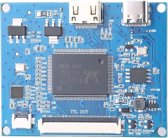 50Pin LCD Screen Driver Board LCD Display Screen Assembly Unit 800X480 Combination Driver Controller Board