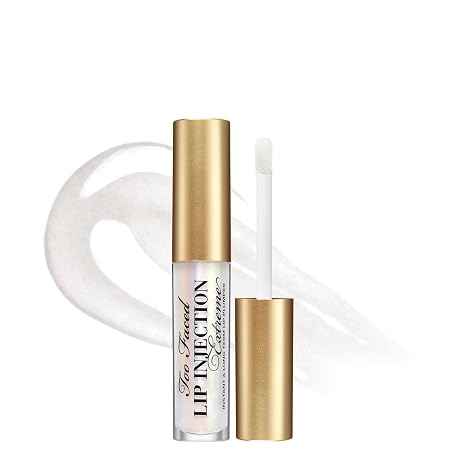 Too Faced Lip Injection Lip Plumper | Hydrating Lip Gloss for Fuller-Looking Lips | Original, Maximum Plump, Cooling Gloss & Plumping Click Formulas