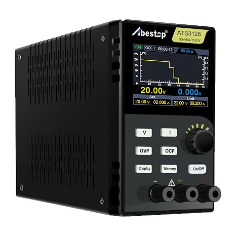 DC Power Supply 30V 8A 120W, with Fanless Ultra-Quiet Design Power Supply