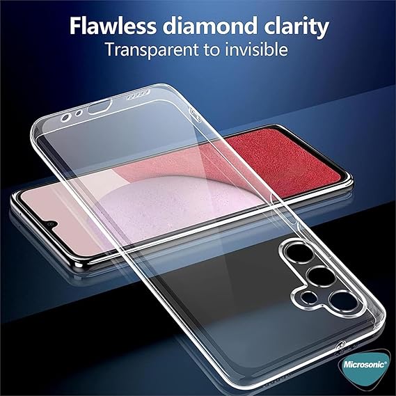 Microsonic Samsung Galaxy S24 FE Case Transparent Soft Transparent [Galaxy S24 FE Compatible Case - Transparent]