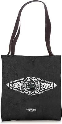 DreamWorks Dragons Toothless Eat Sleep Fly Repeat Tote Bag