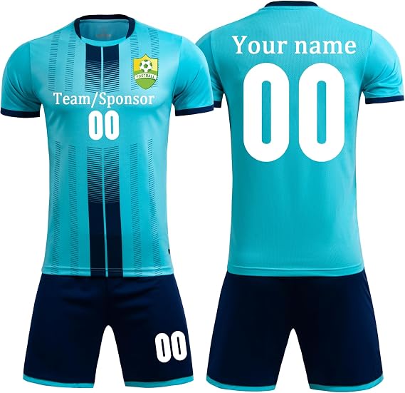 Custom Soccer Jersey Kids Men Women Personalized Soccer Uniforms for Boys Youth Girls Team Soccer Uniform Set
