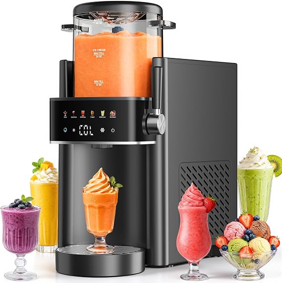 Slushie Machine, Frozen Drink and Ice Cream Machine, Darkgary