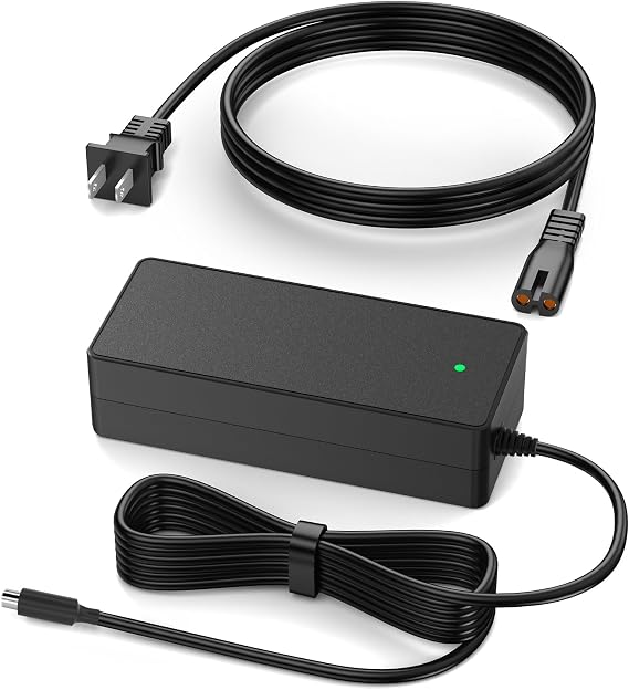 VHBW 42V 2A Charger Compatible with WERHY H5 H7 Scooter | Compatible with WERHY H5 and H7 scooters; 42V 2A output, 9.8 ft cord, ETL/SGS listed, for home or garage charging.