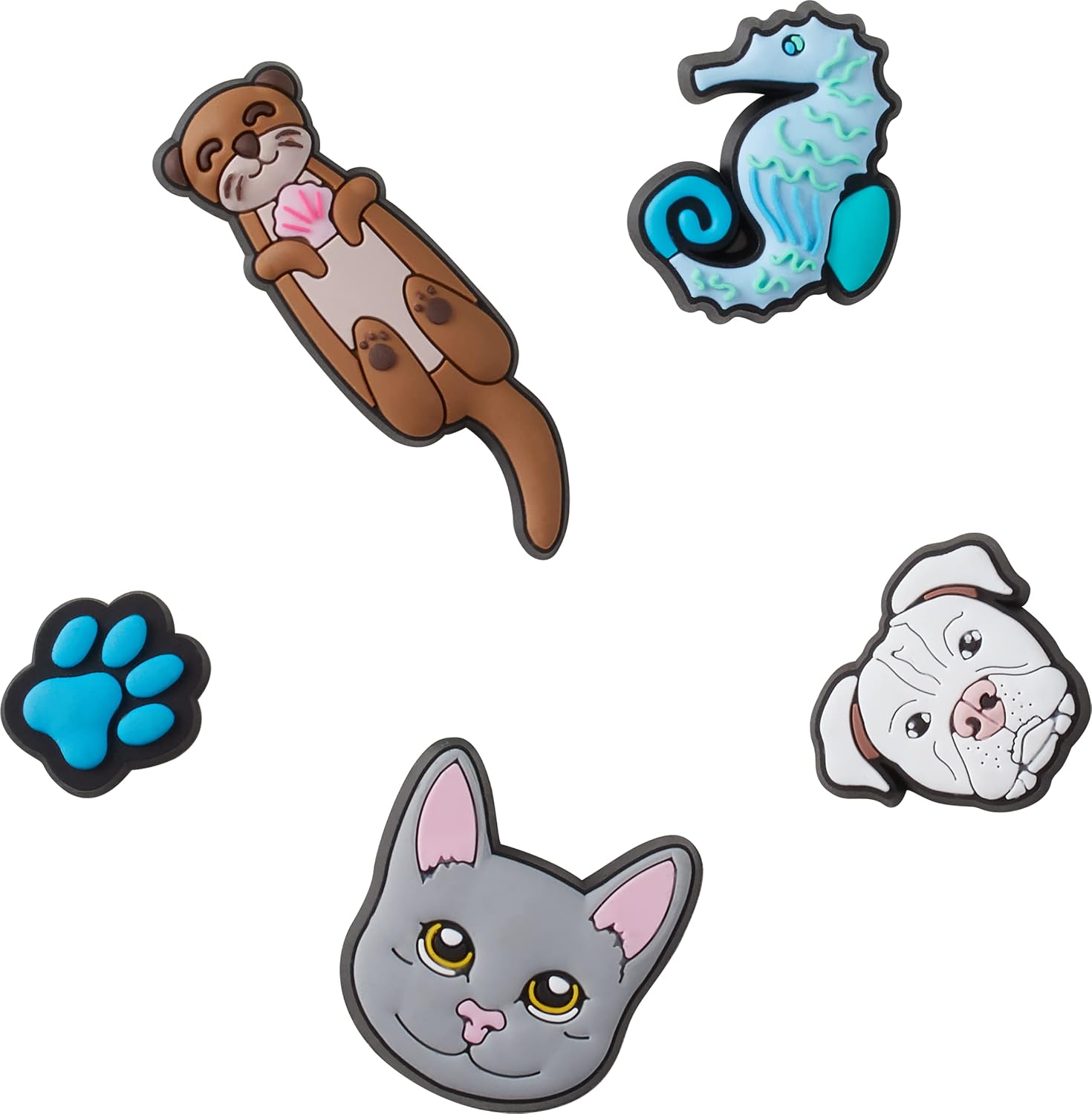 Crocs Animal Shoe Charms 5 Pack | Jibbitz, No Gemstone