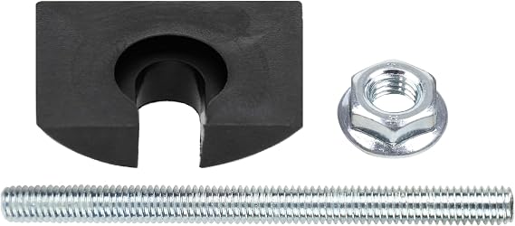 Spare Hardware Parts HEMNES Bed Frame Crescent Nut, Threaded Pin and Nut (Replacement for IKEA Part #102335 + 111451 + 104875) (Pack of 4)