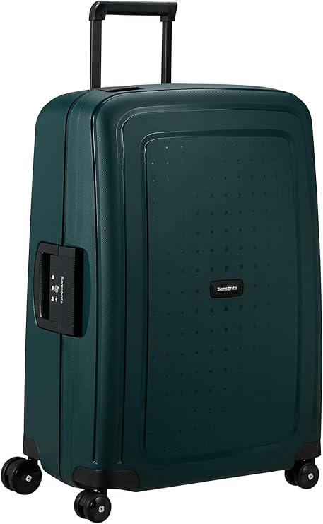 Samsonite S'Cure - Spinner M, Suitcase, M (69 cm), 79 L, Green (Dark Teal)
