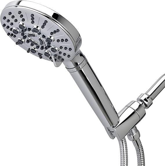 Sprite Showers HKE-CM Biarritz 7-Setting Hand Held Filtered Shower Handle, Chrome