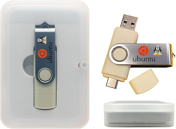 Ubuntu Linux Bootable USB for PC Desktop & Server