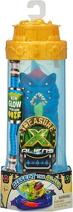 Treasure X Aliens - Glow in The Dark Dissect The Alien - New Version, Multicolor, Model:41549