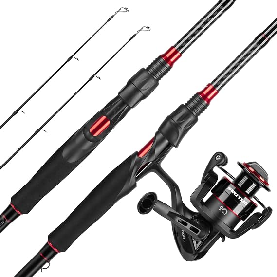 KastKing Brutus Twin-Tip Fishing Rod and Reel Combo