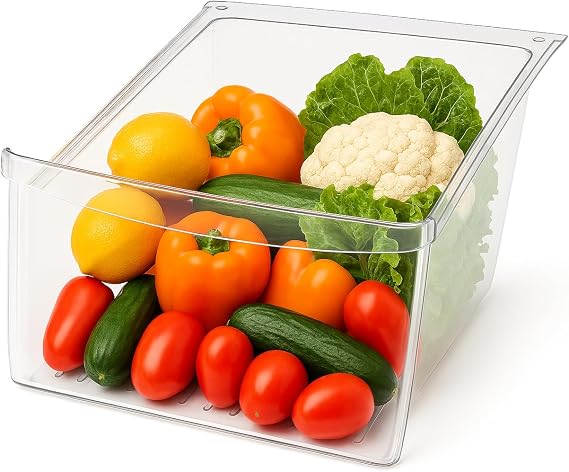 Smart Choice Crisper Drawer Bin 240364503 Replacement for 240364502, 240364505, 240364507, 240364508 Compatible with Frigidaire Refrigerators ONLY Check Model Number & Dimensions Before Purchase