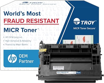 TROY 02w1470a001 147a MICR Toner Secure, Alternative for Hp W1470a, Black