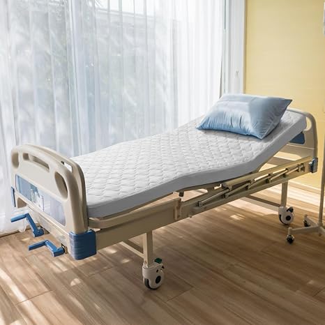 Waterproof Hospital Bed Sheets Mattress Cover Protector 36" x 80" x 9" | Hospital Grade Incontinence Protection, Soft Breathable Fabric ,Machine Washable