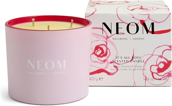 NEOM - It's All Rosy Candle 420g 3 Core