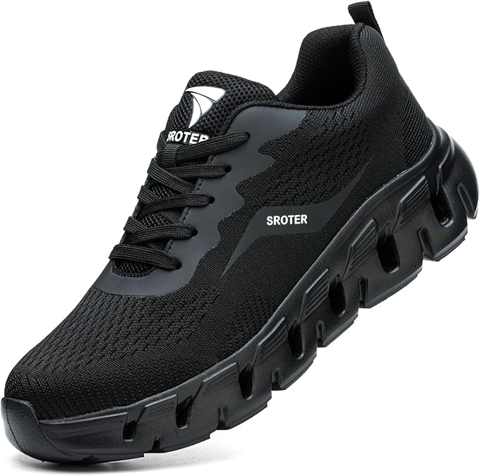 Steel Toe Cap Trainers Safety Trainers Mens Womens Lightweight Safety Shoes Non Slip Breathable Comfortable Work Boots