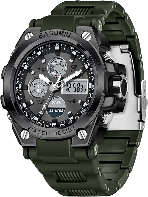 Military Tactical Watches for Men Luxury Black Digital Work Mens Watch Sport Dive Men's Wrist Watches Waterproof Cheap