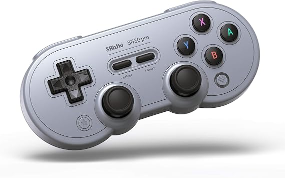 8BitDo SN30 Pro Bluetoothコントローラー、Switch、PC、MacOS、Android、Steam Deck＆Raspberry Piと互換性があります