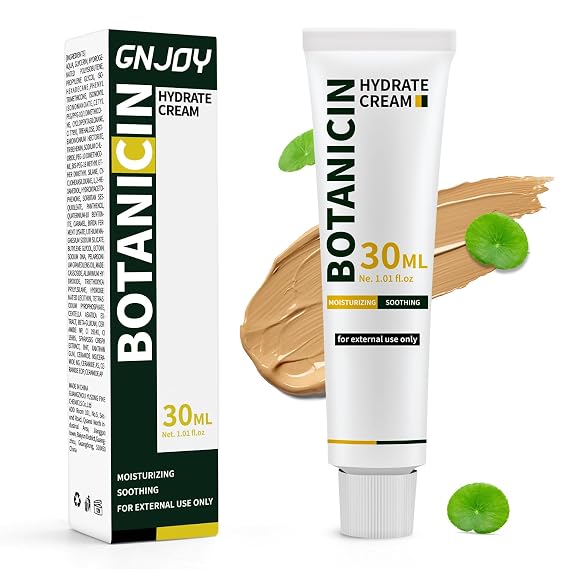 PDRN Cream Centella Moisturizer Salmon Cream Face Soothing Hydration Barrier Repair Calming, for Acne Prone & Sensitive Skin with Ceramide, B5 (30ml)