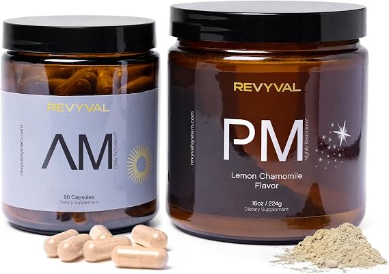 REVYVAL AM/PM Energy Supplement System, 30 Day Supply