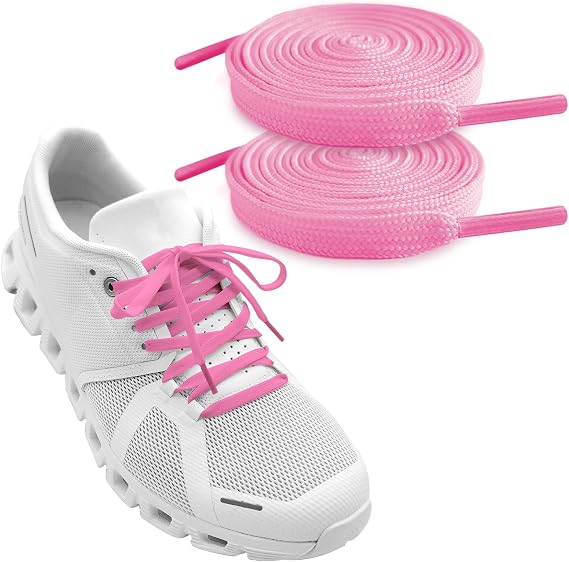 UamGlsob 1/4'' Thin Shoe Laces for On Cloud Sneakers, 6mm Shoelaces Replacement Strings for Athletic Running Sports Shoes
