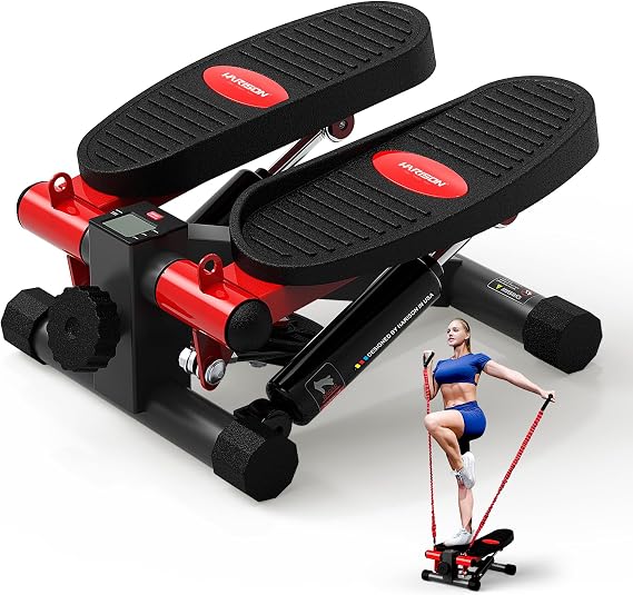 HARISON Mini Stepper with LCD Monitor, 330 LB Capacity for Home Cardio