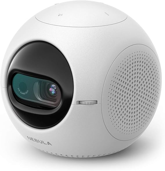 Anker Nebula Astro Android Mobile Projector, Small Compact Size, 100 ANSI Lumens, Equipped with DLP, Parental Control, Eyeguard Function, USB Compatible
