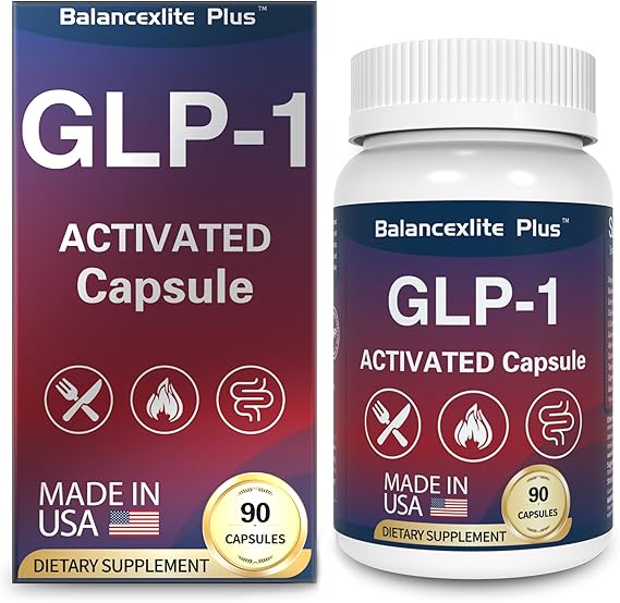 GLP-1 Supplement Support, GLP Activated Natural Formula, GLP-1 metabolic Supplement,Curb Cravings & Support Metabolic Health