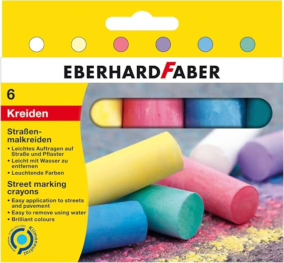 Eberhard Faber 526506 Sokak İşaretleme Pasteli 6 Renk