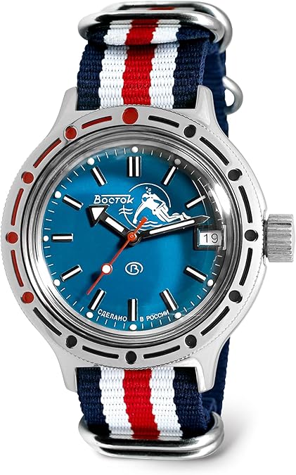 VOSTOK | Amphibia 420059 Scuba Dude Automatic Self-Winding Diver Wrist Watch