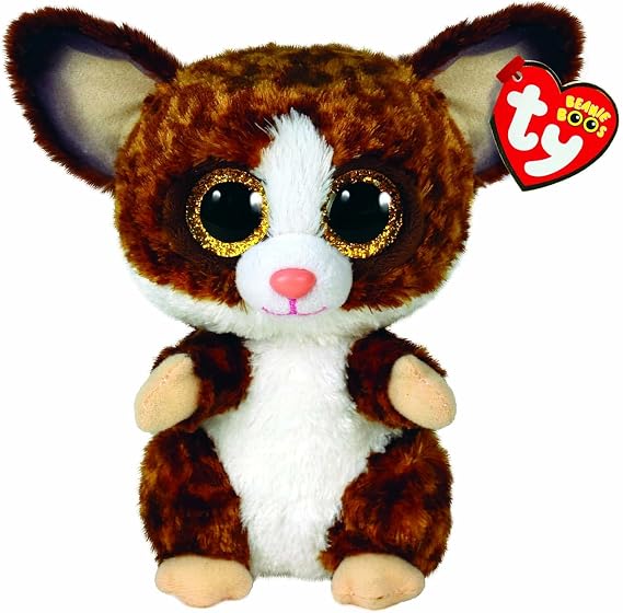 TY Binky Bush Beanie Boos 6" | Beanie Baby Soft Plush Toy | Collectible Cuddly Stuffed Teddy