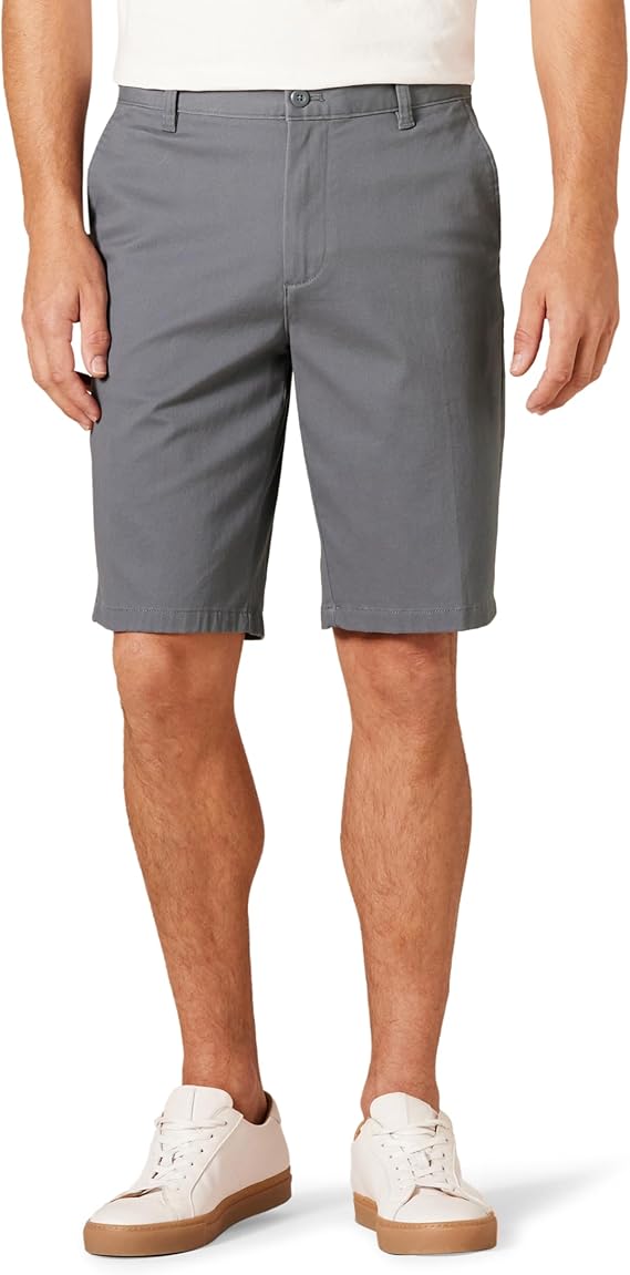 Amazon Essentials Men's Slim-Fit 11" Inseam Comfort Stretch Chino Shorts