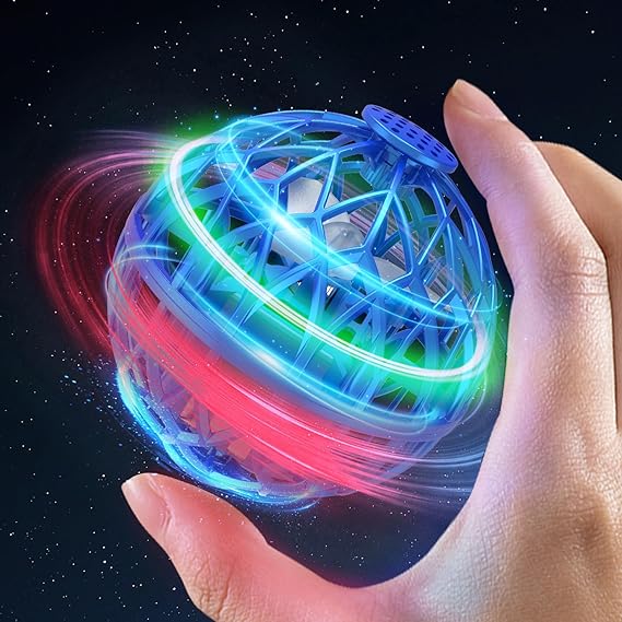 Flying Ball Toy for Kids, Hand Controlled Boomerang Orb Magic Fly Spinner