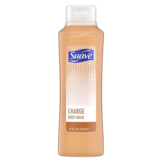 Suave Body Wash Shower Gel Charge Perfect for Showering Every Day 12 oz