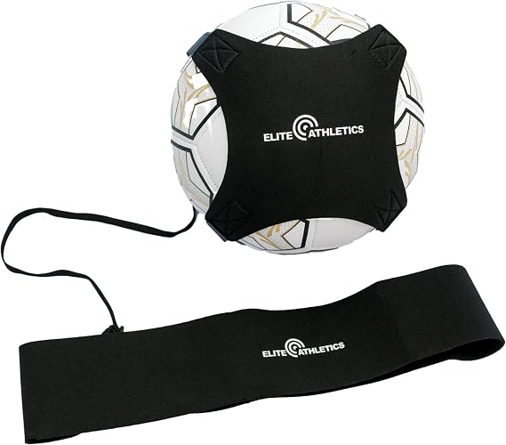 Soccer/Volleyball/Rugby Trainer, Football Kick Throw Solo Practice Training Aid Control Skills Adjustable Waist Belt for Kids Adults